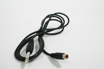 RCA Female to 1/4" TS Male Cable - 3 Ft