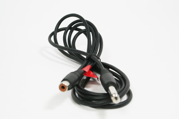 RCA Female to 1/4" TS Male Cable - 3 Ft