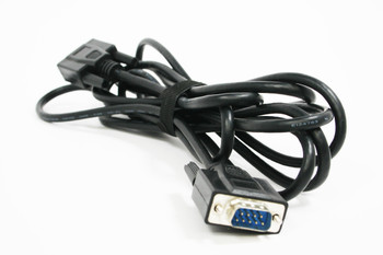 10FT DB9 DE9 SERIAL CABLE - 9 Pin D-Sub Male to Male [USED]