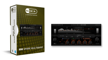 MIA Laboratories 990 Spark Multiband Compressor, EQ, and Saturator Plug-in