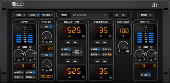 MIA Laboratories MIA Delay dt MKII Hardware-Style Delay Plug-in