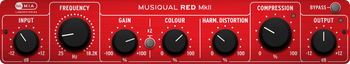 MIA Laboratories Musiqual Red MKII Analogue Tube Flavoured EQ Plug-In