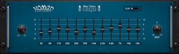 Nomad Factory Blue Tubes Equalizer GEQ12 Plug-in
