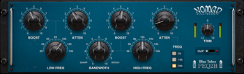 Nomad Factory Blue Tubes Equalizer PEQ2B Plug-in
