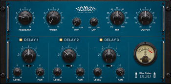 Nomad Factory Blue Tubes Tempo Delay DL3D Plug-in