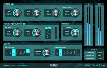 Nomad Factory Liquid Delays Plug-in