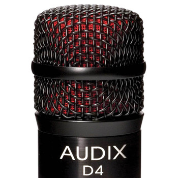 Audix D4 Dynamic Drum & Instrument Microphone Audix D4 Dynamic Drum & Instrument Microphone