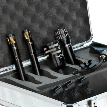 Audix DPQUAD 4-Piece Drum Microphone Set Audix DPQUAD 4-Piece Drum Microphone Set