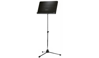 Konig & Meyer 118/1 Orchestra Music Stand w/Chrome Stand & Black Wooden Desk Konig & Meyer 118/1 Orchestra Music Stand w/Chrome Stand & Black Wooden Desk