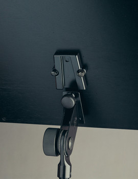 Konig & Meyer 118/4 Orchestra Music Stand w/Chrome Stand & Walnut Wooden Desk Konig & Meyer 118/4 Orchestra Music Stand w/Chrome Stand & Walnut Wooden Desk