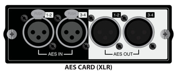 Soundcraft AES / EBU 4 In/4 Out XLR Card Soundcraft AES / EBU 4 In/4 Out XLR Card