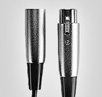 Shure C25J Microphone Cable W/ Chrome XLR Connectors Shure C25J Microphone Cable W/ Chrome XLR Connectors