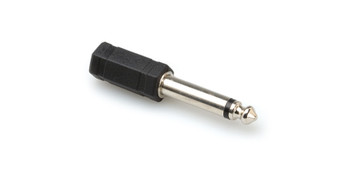 Hosa GPM-179 Adaptor 3.5 mm TRS to 1/4 in TS Hosa GPM-179 Adaptor 3.5 mm TRS to 1/4 in TS