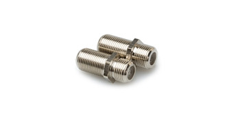 Hosa NFF-339 - Pair of 75-ohm Couplers - Female F-Type to Same Hosa NFF-339 - Pair of 75-ohm Couplers - Female F-Type to Same