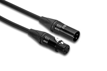 Hosa Edge Microphone Cable Neutrik XLR3F to XLR3M Hosa Edge Microphone Cable Neutrik XLR3F to XLR3M