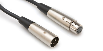 Hosa DMX-306 DMX512 Adaptor XLR3M to XLR5F (6 in.) Hosa DMX-306 DMX512 Adaptor XLR3M to XLR5F (6 in.)