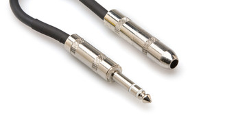 Hosa DOC-106 Insert Direct-out Adaptor 1/4 in TRS to 1/4 in TSF