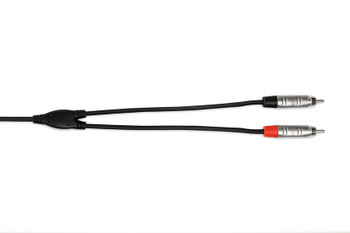 Hosa Pro Stereo Breakout REAN 3.5 mm TRS to Dual RCA Hosa Pro Stereo Breakout REAN 3.5 mm TRS to Dual RCA