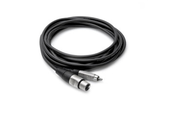 Hosa Pro Unbalanced Interconnect - REAN XLR3F to RCA Hosa Pro Unbalanced Interconnect - REAN XLR3F to RCA