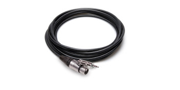 Hosa MXM-000 Microphone Cable Neutrik XLR3F to Hosa 3.5 mm TRS Hosa MXM-000 Microphone Cable Neutrik XLR3F to Hosa 3.5 mm TRS