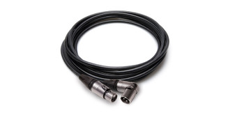 Hosa MXX-000SR Microphone Cable Neutrik XLR3F to Right-angle XLR3M Hosa MXX-000SR Microphone Cable Neutrik XLR3F to Right-angle XLR3M