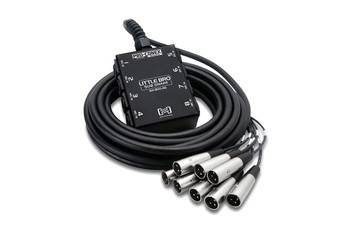 Hosa Little BroÛª 8-Channel Sub Snake 8 x XLR Inputs Hosa Little BroÛª 8-Channel Sub Snake 8 x XLR Inputs