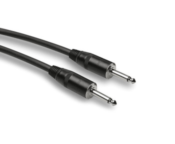 Hosa SKJ-400 Pro Speaker Cable REAN 1/4 in TS to Same Hosa SKJ-400 Pro Speaker Cable REAN 1/4 in TS to Same
