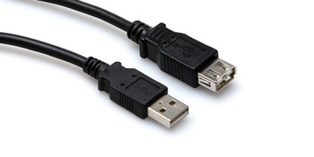 Hosa USB-200AF High Speed USB Extension Cable Type A to Type A Hosa USB-200AF High Speed USB Extension Cable Type A to Type A