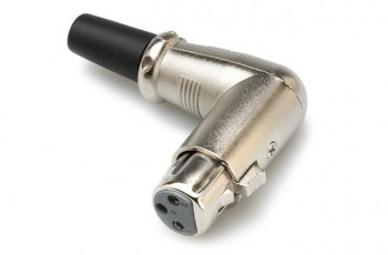 Hosa XRR-318F Connector Right-angle XLR3F Hosa XRR-318F Connector Right-angle XLR3F