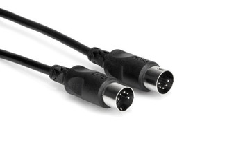 Hosa MIDI Cable - 5-pin DIN to DIN Cable (Black) Hosa MIDI Cable - 5-pin DIN to DIN Cable (Black)