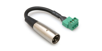 Hosa PHX-106M-BULK Low-voltage Adaptor PHX3M to XLR3M Hosa PHX-106M-BULK Low-voltage Adaptor PHX3M to XLR3M