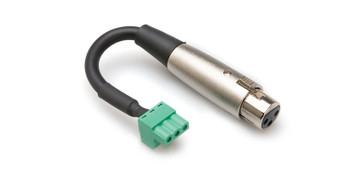 Hosa PHX-206F-BULK Low-voltage Adaptor XLR3F to PHX3F Hosa PHX-206F-BULK Low-voltage Adaptor XLR3F to PHX3F