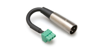 Hosa PHX-206M-BULK Low-voltage Adaptor PHX3F to XLR3M Hosa PHX-206M-BULK Low-voltage Adaptor PHX3F to XLR3M