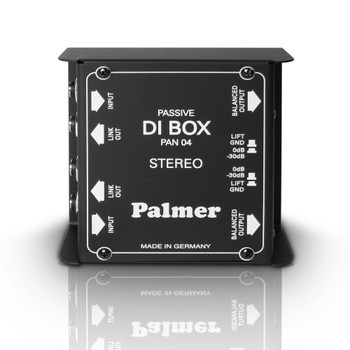 Palmer PAN 04 - DI Box 2-Channel Passive - MADE IN GERMANY Palmer PAN 04 - DI Box 2-Channel Passive - MADE IN GERMANY