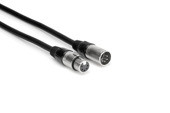 Hosa DMX512 Cable XLR5M to XLR5F, 4-conductor Hosa DMX512 Cable XLR5M to XLR5F, 4-conductor