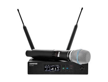 Shure QLXD2/BETA87C Handheld Wireless Microphone Transmitter Shure QLXD2/BETA87C Handheld Wireless Microphone Transmitter