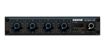 Shure SCM410 4-Channel Automatic Mixer Shure SCM410 4-Channel Automatic Mixer