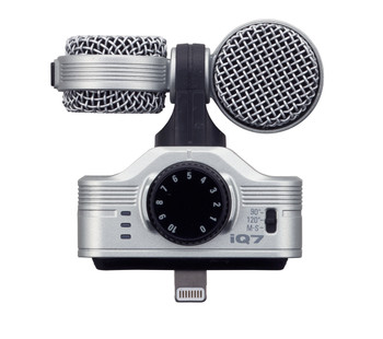 Zoom IQ7 Mid-Side Stereo Microphone for Lightning Jack / iPhone / iPad Zoom IQ7 Mid-Side Stereo Microphone for Lightning Jack / iPhone / iPad