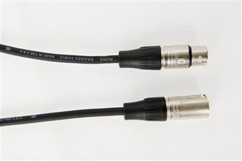 CBI Professional Studio Quad Microphone Cable, Male XLR to Female XLR CBI Professional Studio Quad Microphone Cable, Male XLR to Female XLR