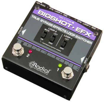 Radial Engineering Tonebone BigShot EFX™ Effects Loop Switcher Radial Engineering Tonebone BigShot EFX™ Effects Loop Switcher