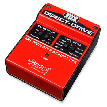 Radial Engineering Tonebone JDX Direct-Drive™ Amp Simulator and DI box Radial Engineering Tonebone JDX Direct-Drive™ Amp Simulator and DI box