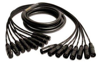 Mogami Gold 8-Channel Fan Out Snake Cable, XLR-F to XLR-M Mogami Gold 8-Channel Fan Out Snake Cable, XLR-F to XLR-M