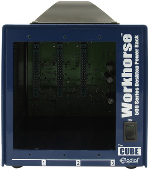 Radial Engineering Workhorse Cube 3-Slot 500 Series Power Rack Radial Engineering Workhorse Cube 3-Slot 500 Series Power Rack