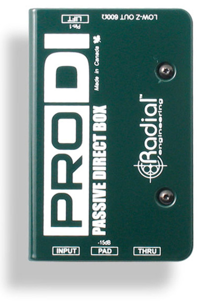 Radial Engineering ProDI Passive Direct Box