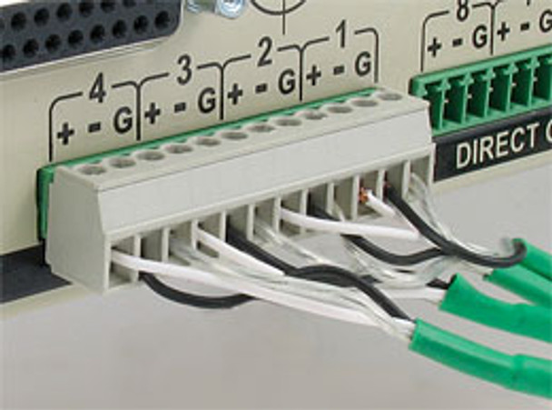 Radial T-Block - Set of 8 Euro Screw Terminal Connectors