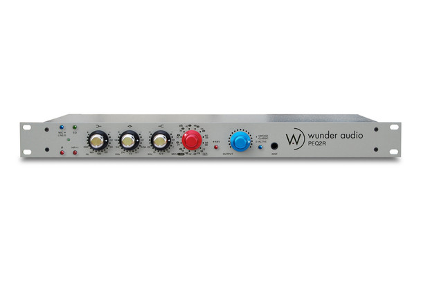 Wunder Audio PEQ2R 19" Rack-mount Mic-Pre / Equalizer