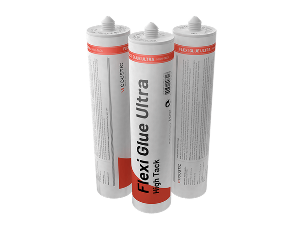 Vicoustic Flexi Glue Ultra - Panel Mounting Adhesive - 12 Bottles