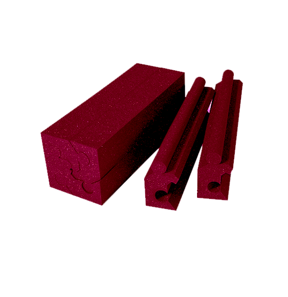 Auralex MAX-Wall Corner Couplers, 12x 20" pieces, Burgundy