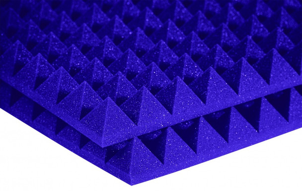 Auralex 12x 2" x 24" x 24" Studiofoam Pyramid Purple - A