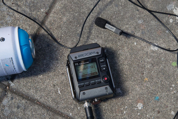 Zoom F1 Field Recorder Lavalier Mic